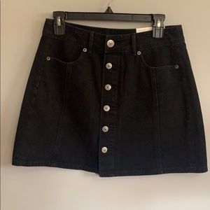 NWT Denim Mini Skirt